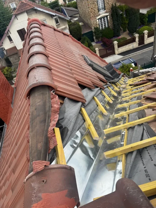 Rénovation de toiture sur les hauteurs de Cormeilles-en-Parisis (95)