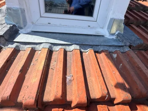 Réparation de toiture après tempête à Houilles (78)