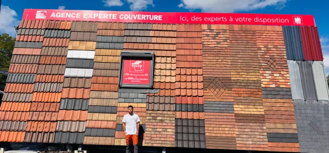 Show-room de matériaux de couverture et de fenêtres de toit Velux à Nanterre (92)