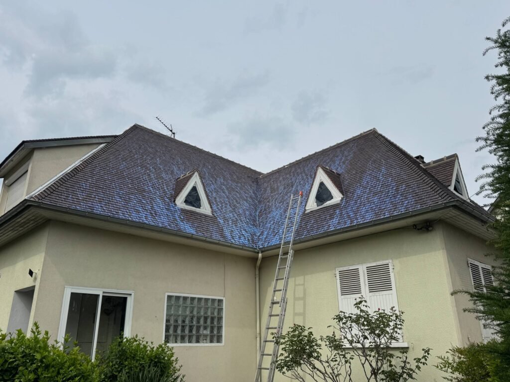 Pellicule d&rsquo;étanchéité par pulvérisation