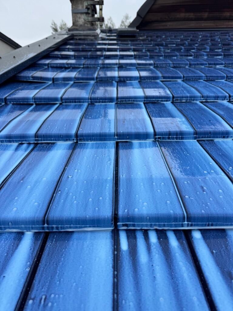 1 Décapage basse pression avec application d’une pellicule d’étanchéité : une solution durable pour protéger et valoriser votre toiture